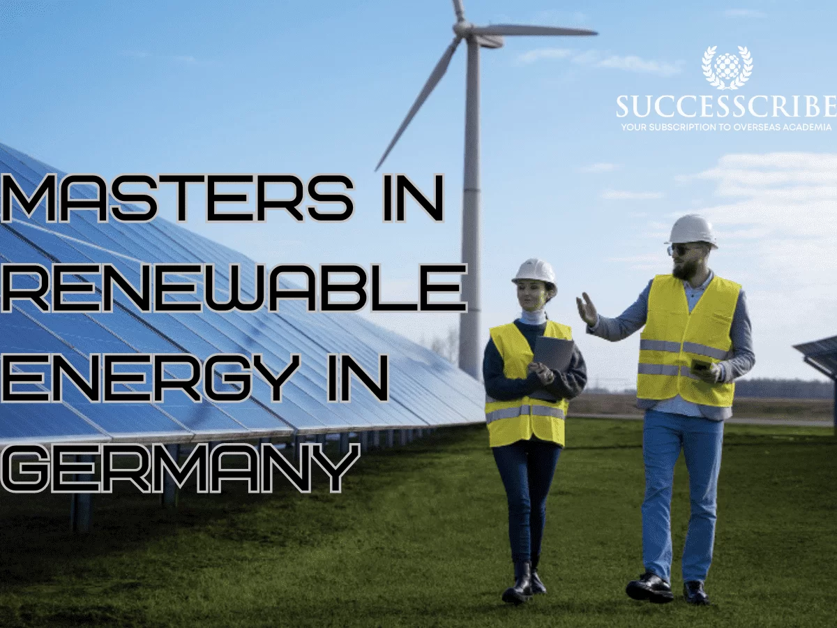 Masters in Renewable Energy in Germany