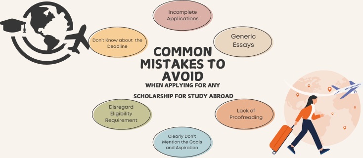 Scholarship for Study Abroad Mistakes to Avoid