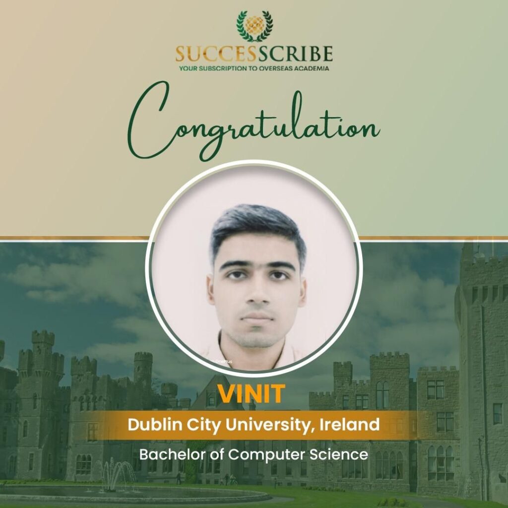 Vinit Success Story