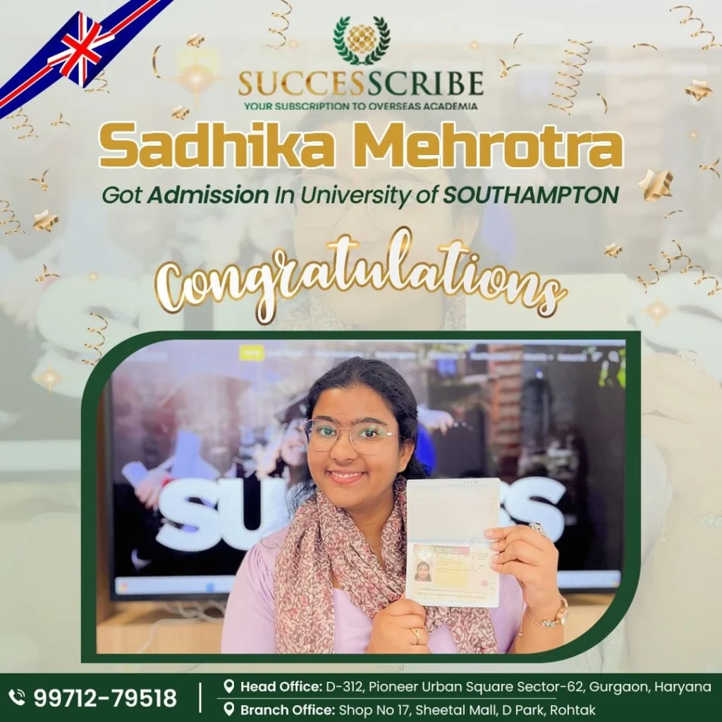 Sadhika Mehrotra Success story